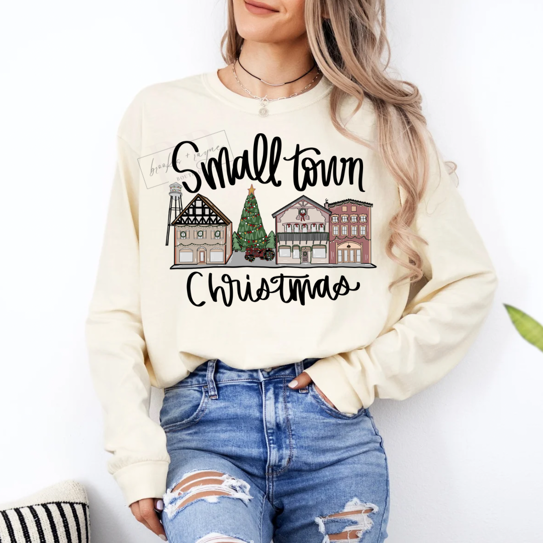 Small Town Christmas Long Sleeve PREORDER