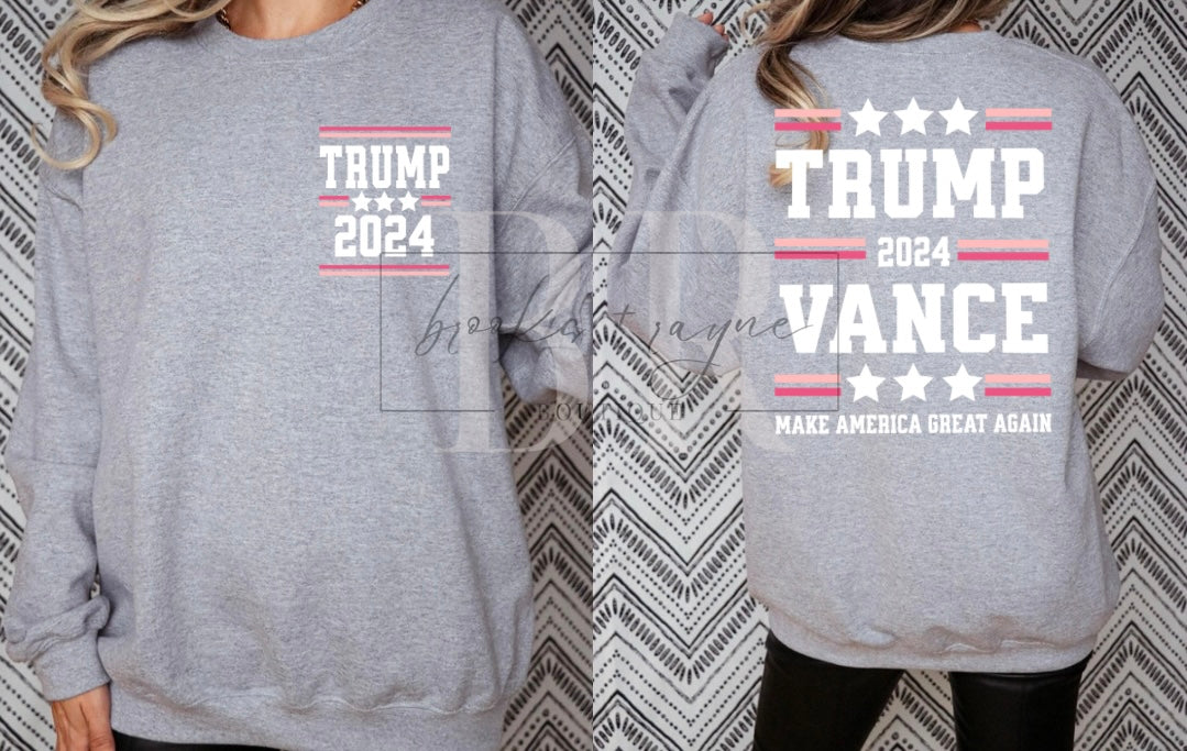 Front/Back T & V Sweatshirt PREORDER