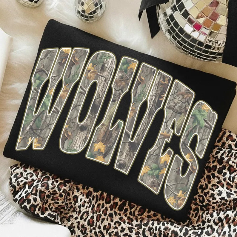 Youth Camo Wolves PREORDER