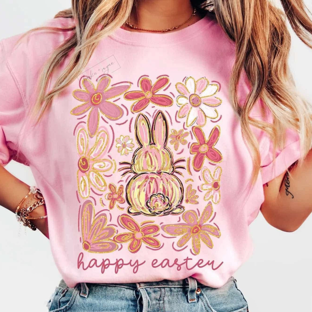 Floral Happy Easter PREORDER