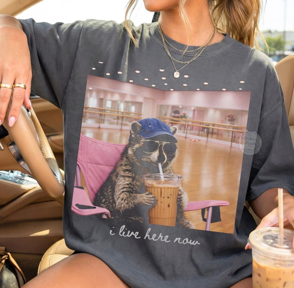 I Live Here Now Dance Raccoon PREORDER