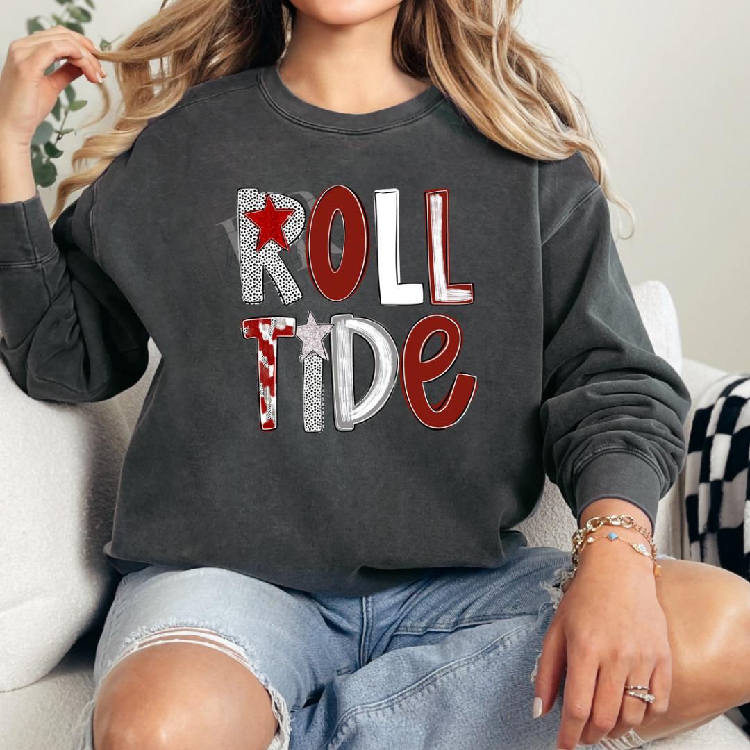 Tide Poppy Print Sweatshirt PREORDER