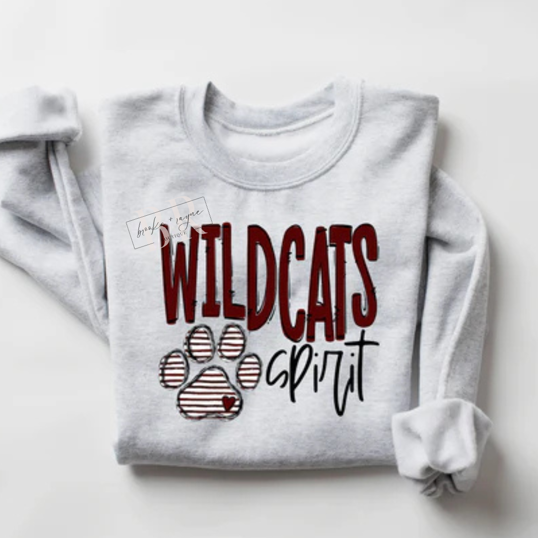 Wildcats Spirit Sweatshirt PREORDER